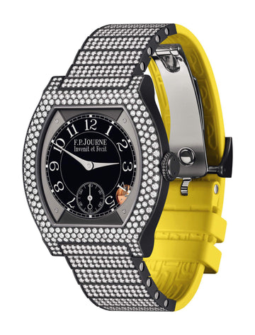 F.P.Journe élégante 40 Titalyt 12 Rows of Diamonds with Set Bracelet