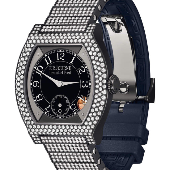 F.P.Journe élégante 40 Titalyt 12 Rows of Diamonds with Set Bracelet