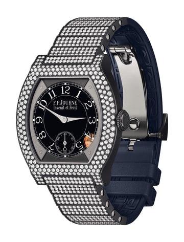 F.P.Journe élégante 40 Titalyt 12 Rows of Diamonds with Set Bracelet