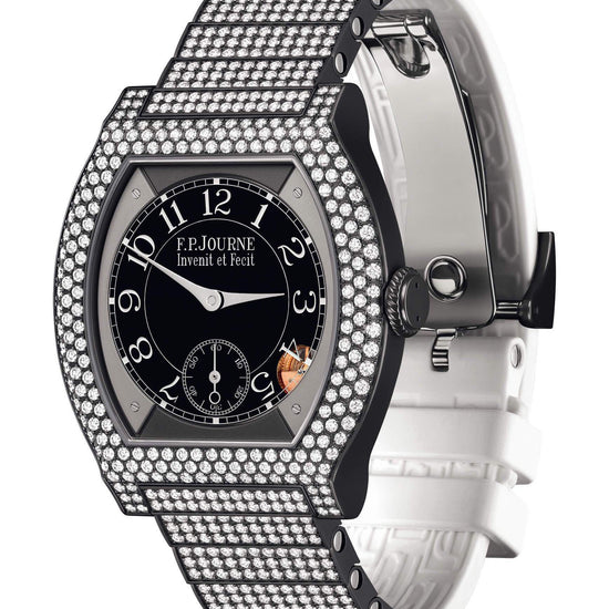 F.P.Journe élégante 40 Titalyt 12 Rows of Diamonds with Set Bracelet