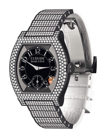 F.P.Journe élégante 40 Titalyt 12 Rows of Diamonds with Set Bracelet