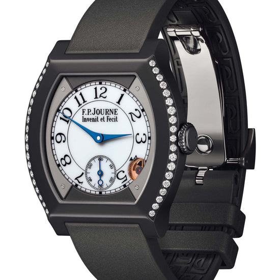 F.P.Journe élégante 40 Titalyt 2 Rows of Diamonds