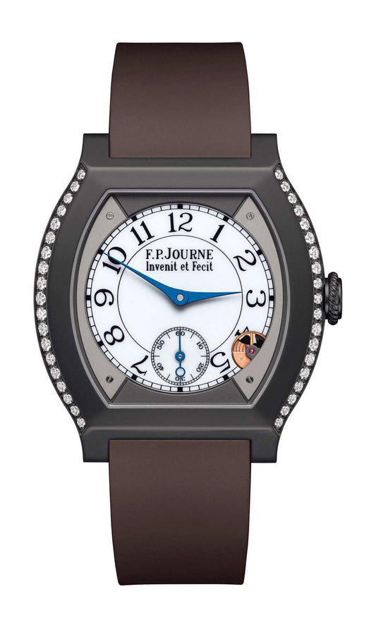 F.P.Journe élégante 40 Titalyt 2 Rows of Diamonds