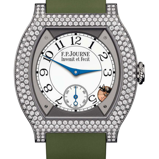 F.P.Journe élégante 40 Titanium 12 Rows of Diamonds