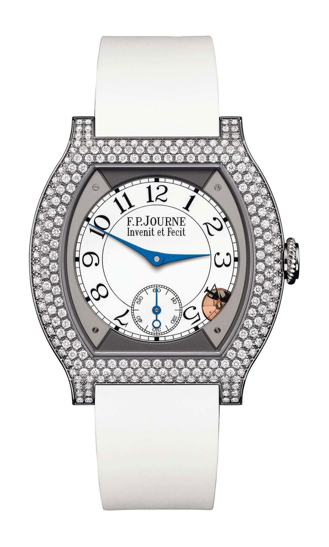 F.P.Journe élégante 40 Titanium 12 Rows of Diamonds