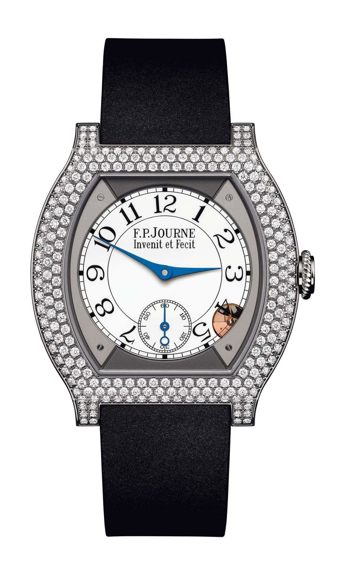 F.P.Journe élégante 40 Titanium 12 Rows of Diamonds