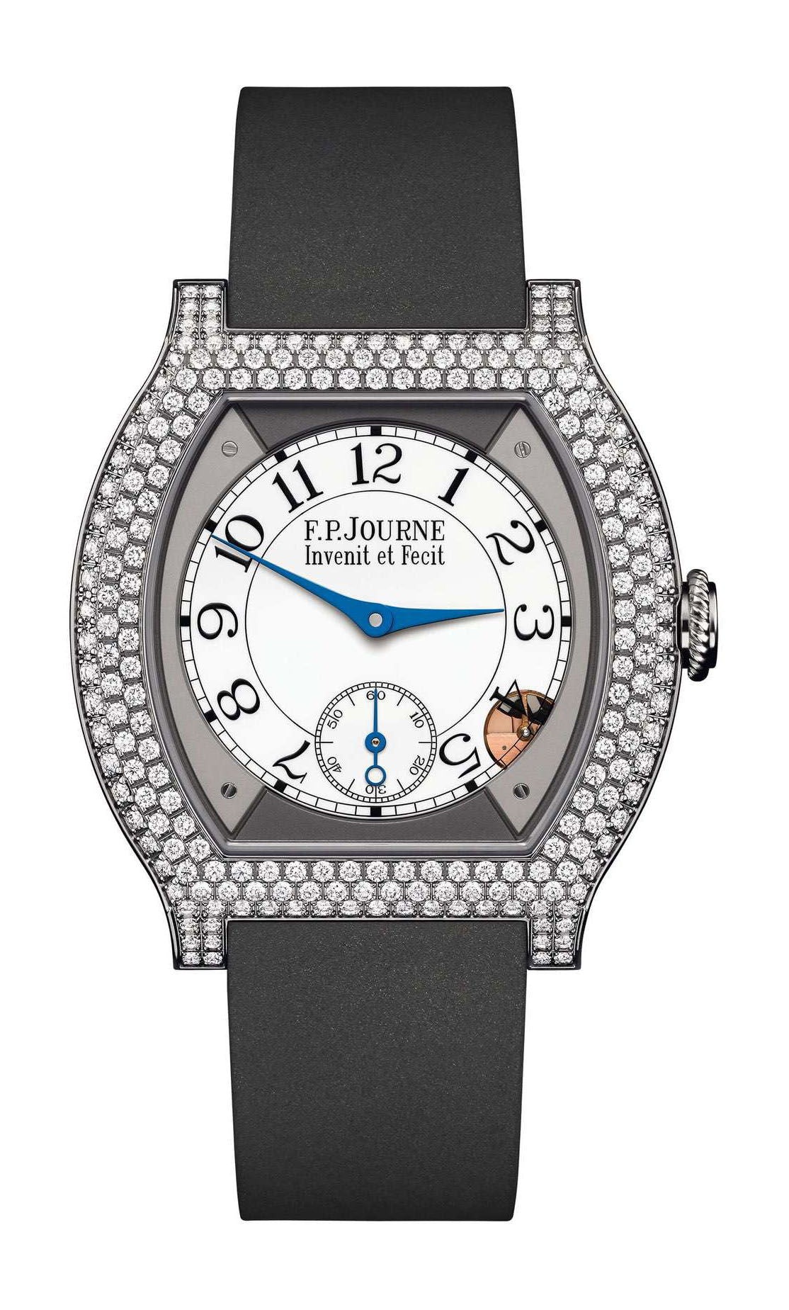 F.P.Journe élégante 40 Titanium 12 Rows of Diamonds