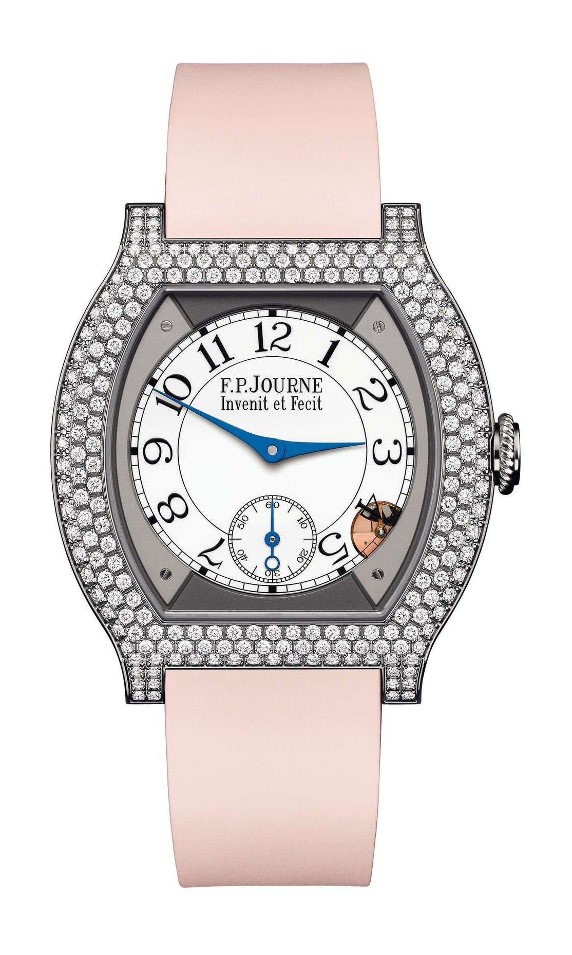 F.P.Journe élégante 40 Titanium 12 Rows of Diamonds