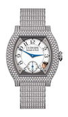 F.P. Journe élégante 40 Titanium 12 Rows of Diamonds with Set Bracelet