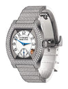 F.P.Journe élégante 40 Titanium 12 Rows of Diamonds with Set Bracelet
