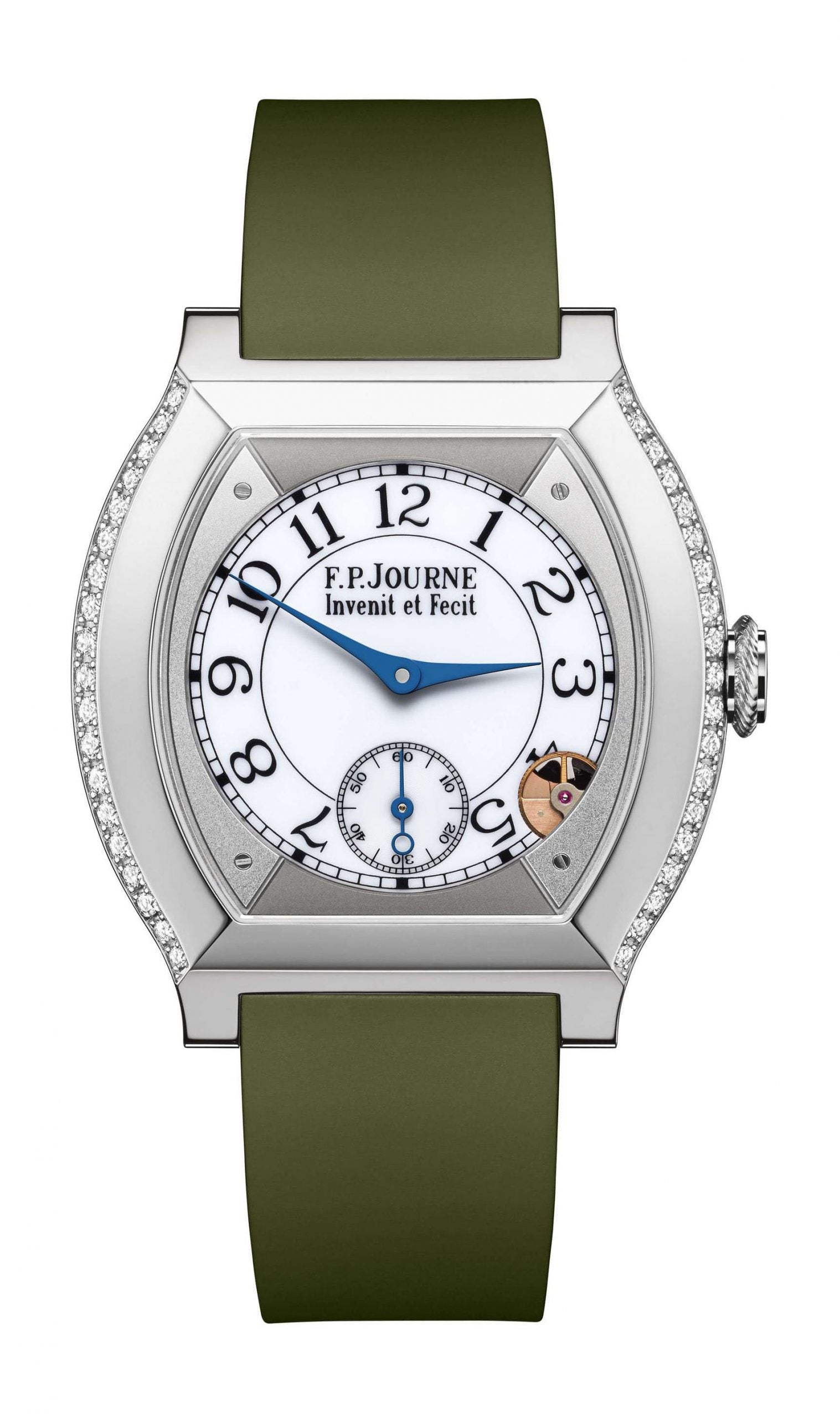 F.P.Journe élégante 40 Titanium 2 Rows of Diamonds