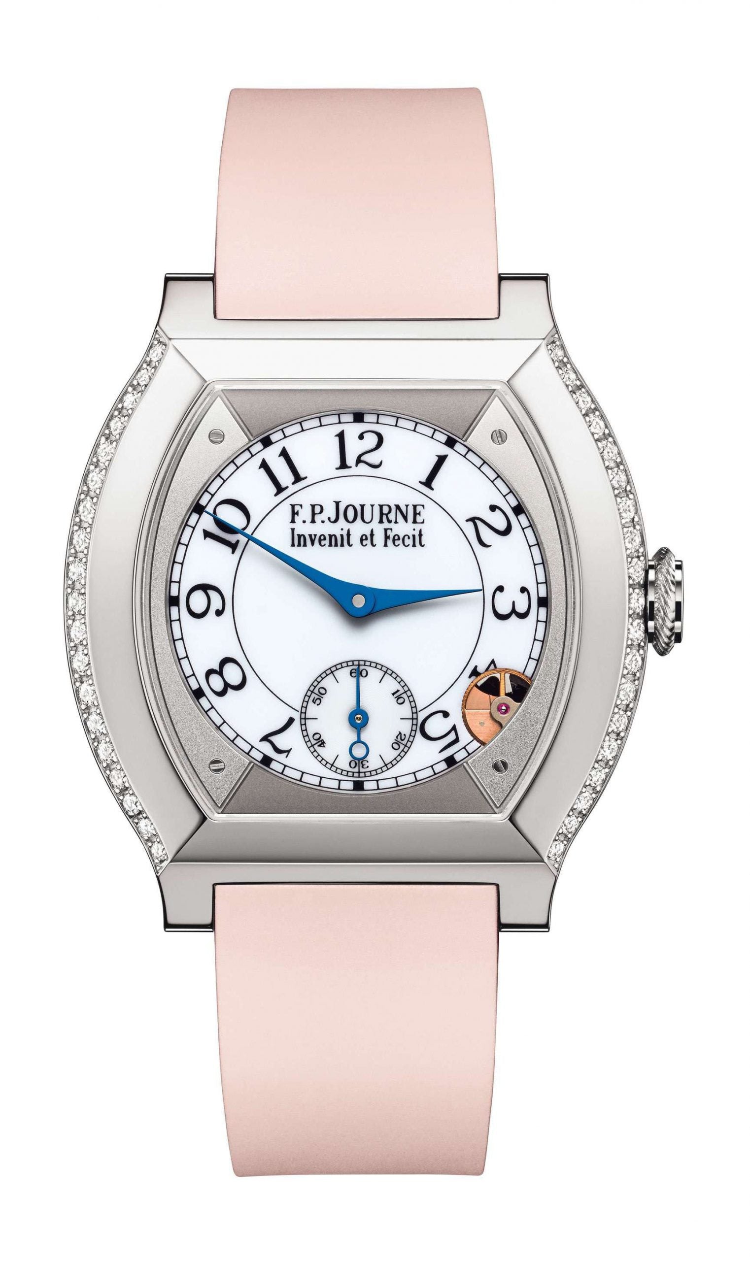 F.P.Journe élégante 40 Titanium 2 Rows of Diamonds