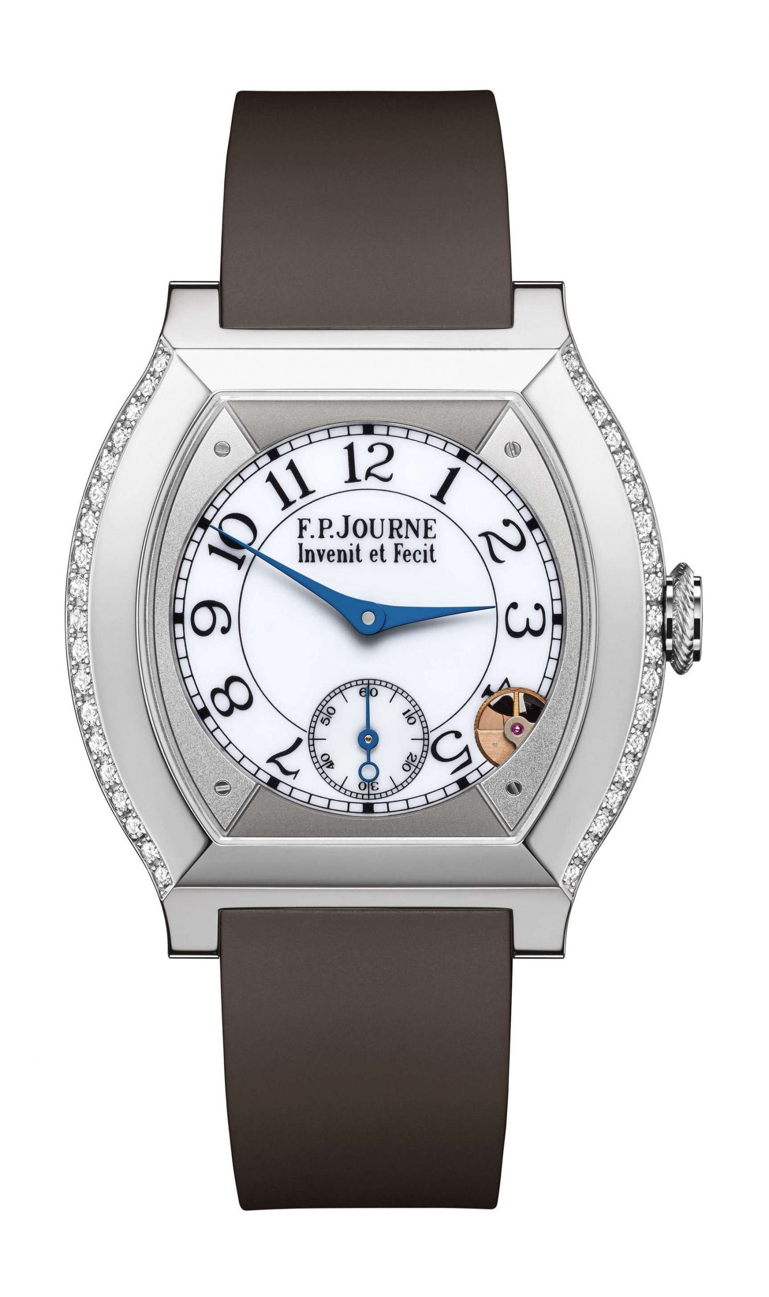 F.P.Journe élégante 40 Titanium 2 Rows of Diamonds