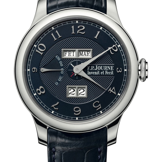 F.P.Journe Quantième Perpétuel Blue Silver Dial