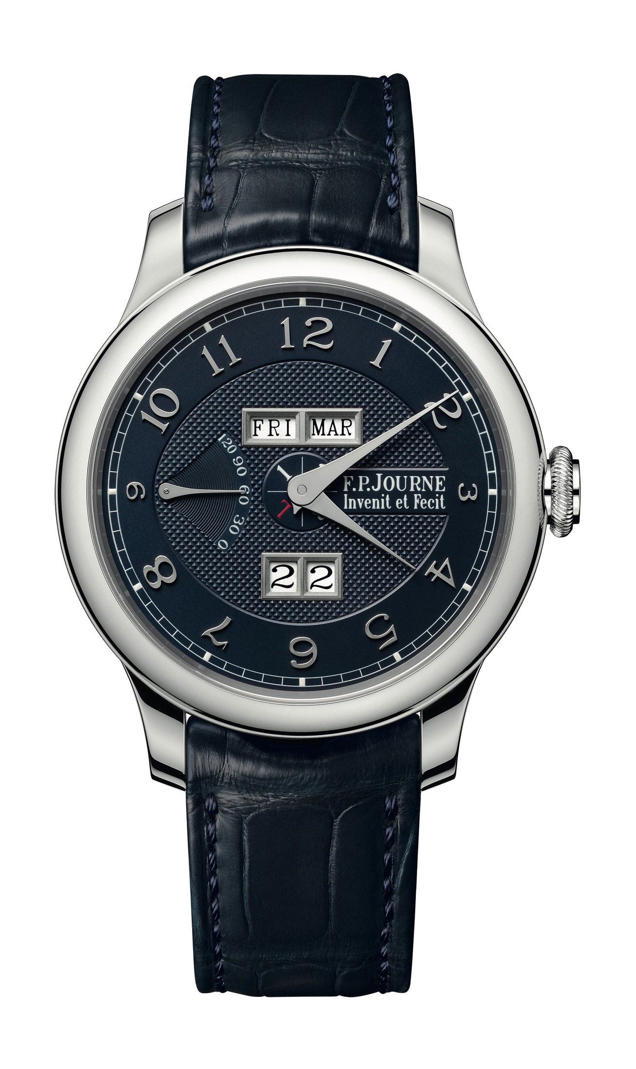 F.P.Journe Quantième Perpétuel Blue Silver Dial