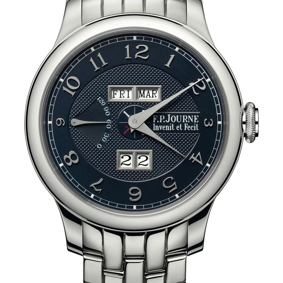 F.P.Journe Quantième Perpétuel Blue Silver Dial