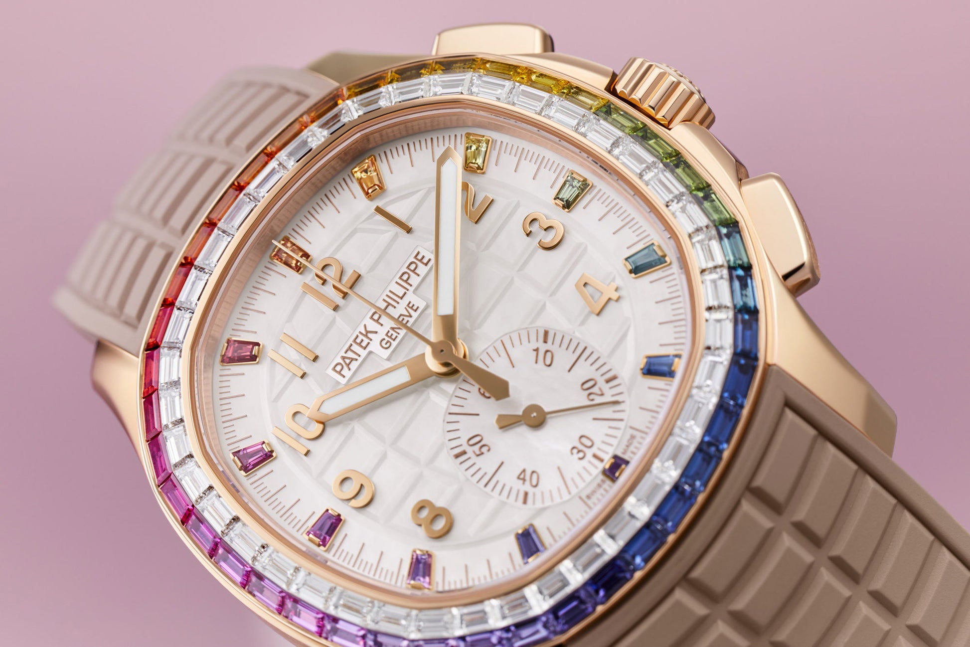 Patek Philippe Aquanaut Luce “Rainbow” Chronograph