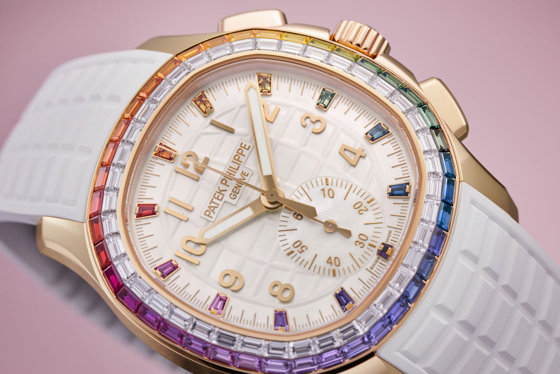 Patek Philippe Aquanaut Luce “Rainbow” Chronograph