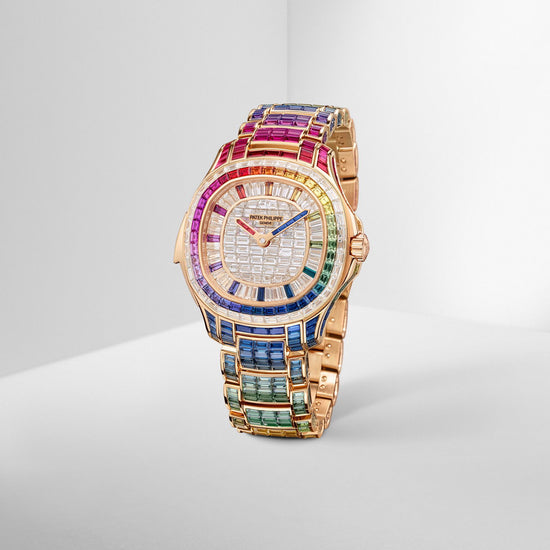 Patek Philippe Aquanaut Luce Rainbow Minute Repeater Haute Joaillerie