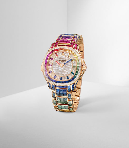 Patek Philippe Aquanaut Luce Rainbow Minute Repeater Haute Joaillerie