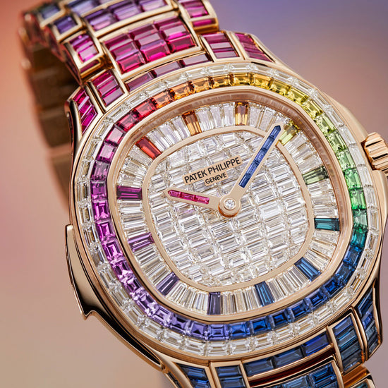 Patek Philippe Aquanaut Luce Rainbow Minute Repeater Haute Joaillerie