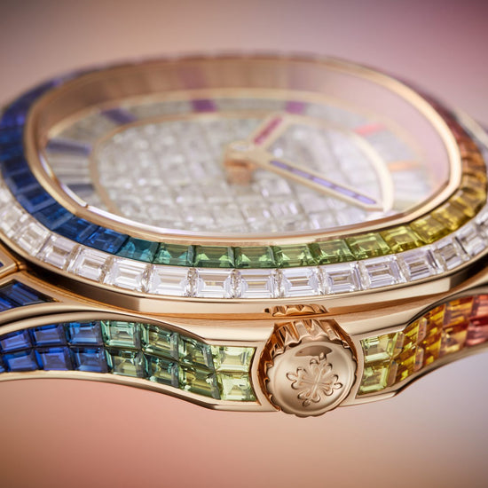 Patek Philippe Aquanaut Luce Rainbow Minute Repeater Haute Joaillerie