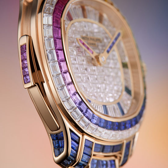 Patek Philippe Aquanaut Luce Rainbow Minute Repeater Haute Joaillerie