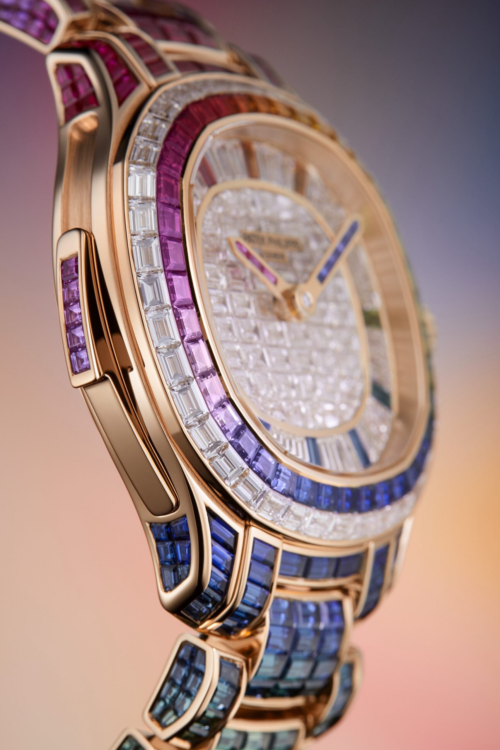 Patek Philippe Aquanaut Luce Rainbow Minute Repeater Haute Joaillerie