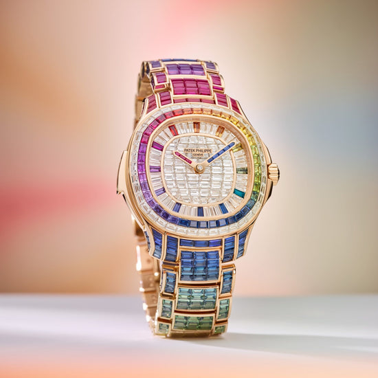 Patek Philippe Aquanaut Luce Rainbow Minute Repeater Haute Joaillerie