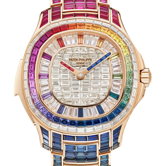 Patek Philippe Aquanaut Luce Rainbow Minute Repeater Haute Joaillerie