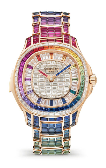 Patek Philippe Aquanaut Luce Rainbow Minute Repeater Haute Joaillerie