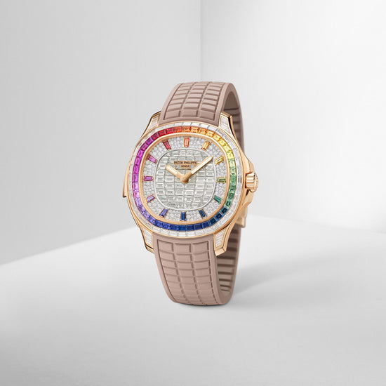 Patek Philippe Aquanaut Luce Rainbow Minute Repeater Haute Joaillerie