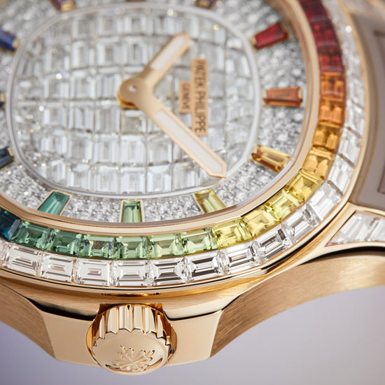 Patek Philippe Aquanaut Luce Rainbow Minute Repeater Haute Joaillerie