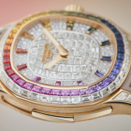Patek Philippe Aquanaut Luce Rainbow Minute Repeater Haute Joaillerie