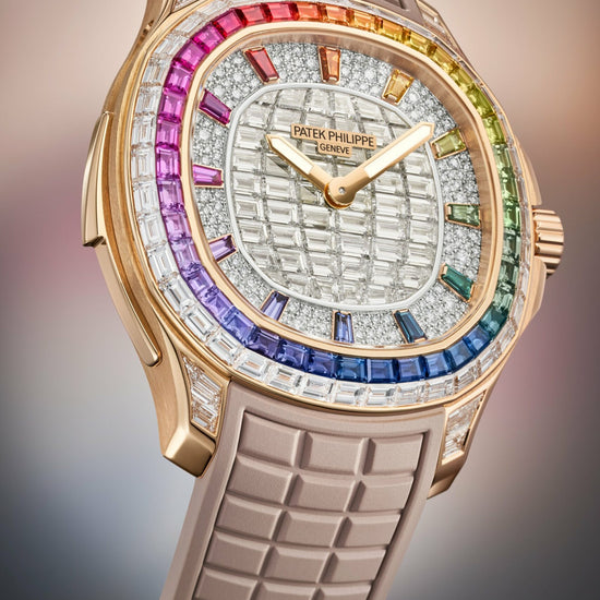 Patek Philippe Aquanaut Luce Rainbow Minute Repeater Haute Joaillerie