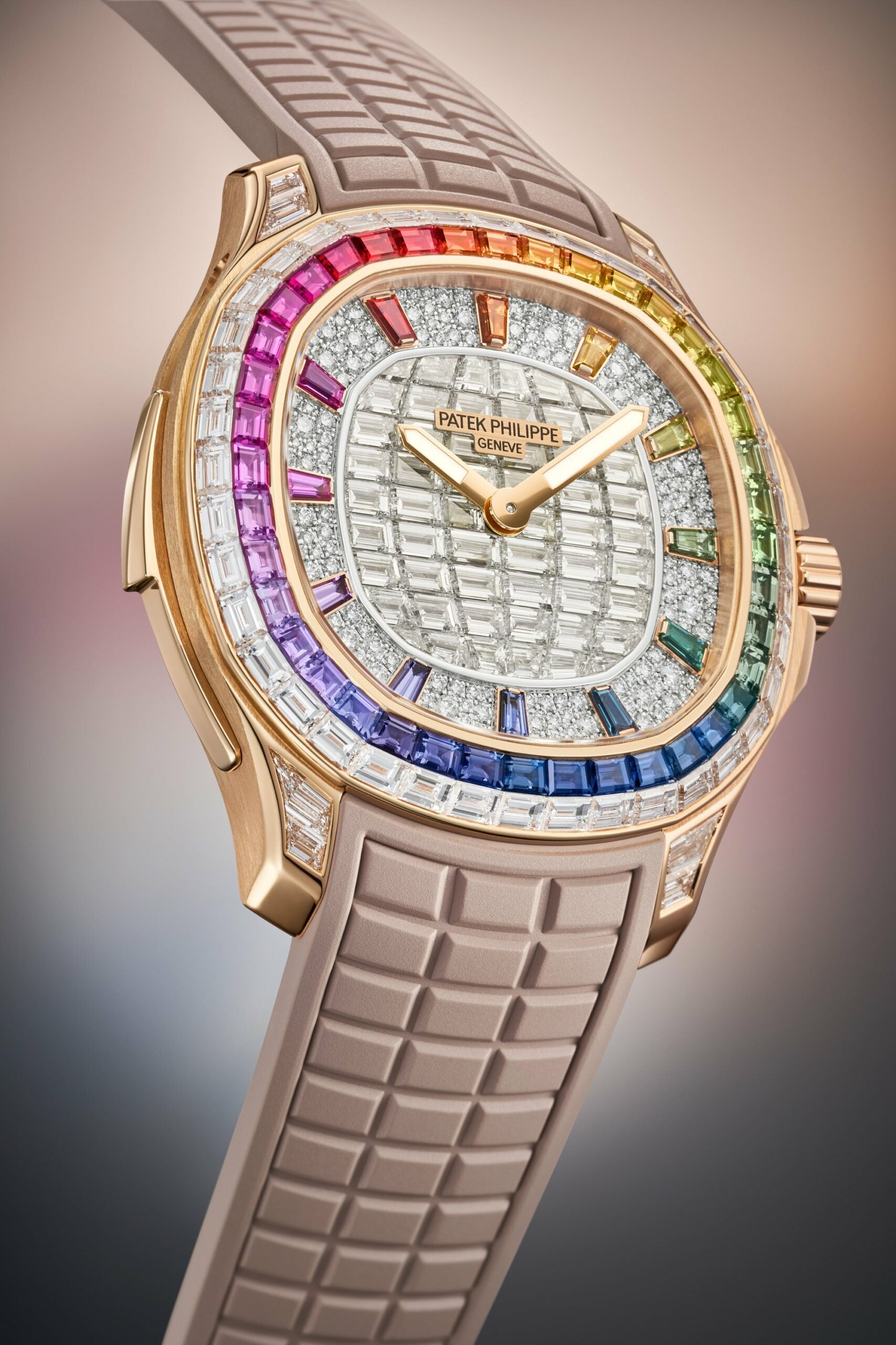 Patek Philippe Aquanaut Luce Rainbow Minute Repeater Haute Joaillerie