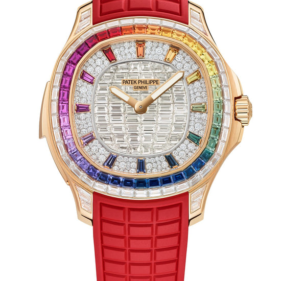 Patek Philippe Aquanaut Luce Rainbow Minute Repeater Haute Joaillerie