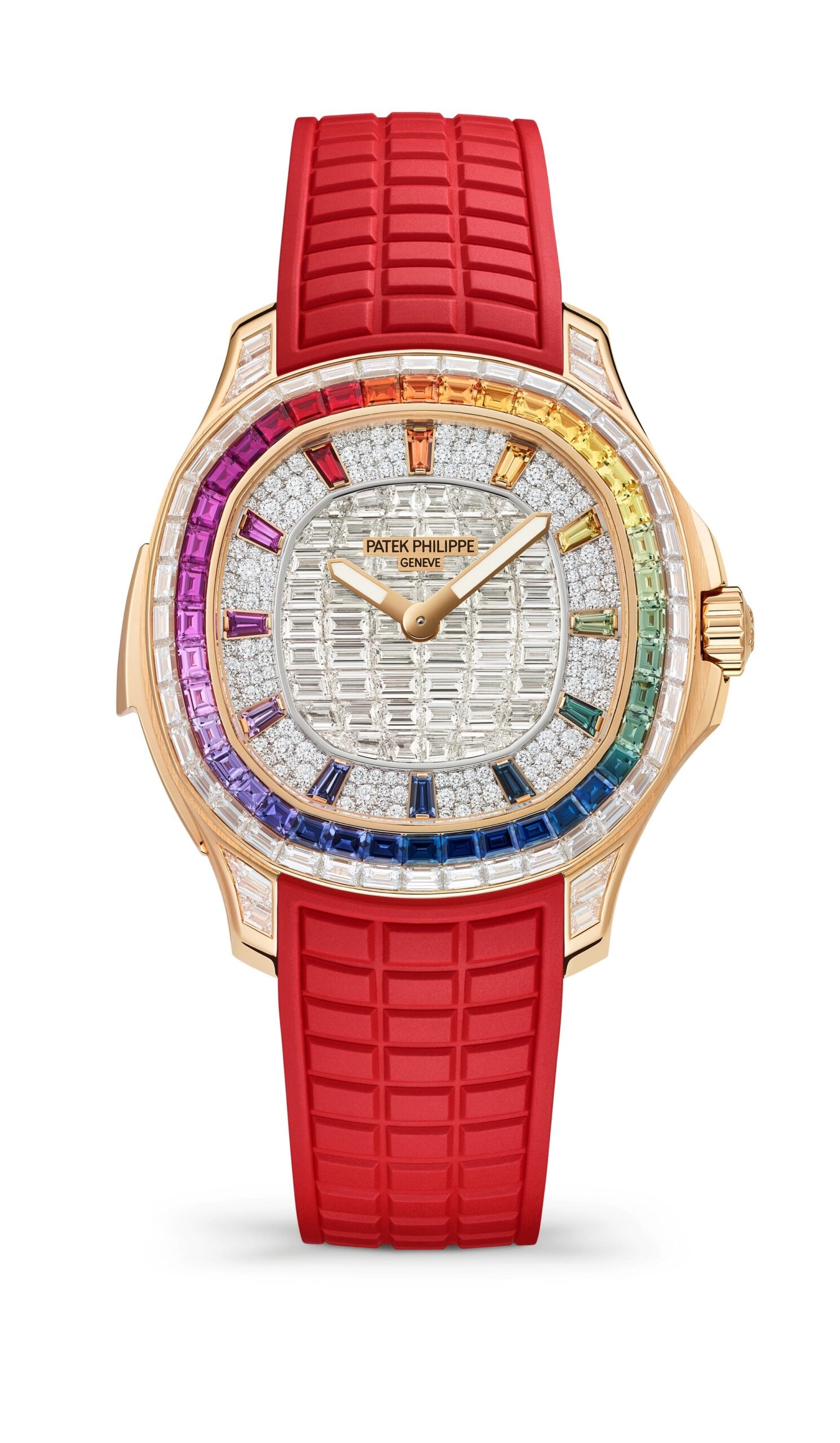 Patek Philippe Aquanaut Luce Rainbow Minute Repeater Haute Joaillerie