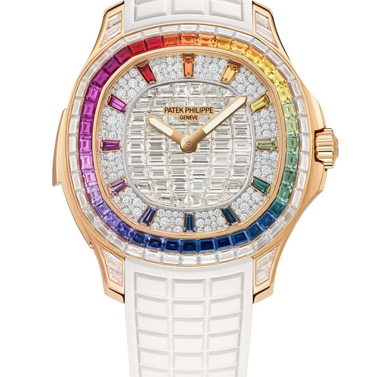 Patek Philippe Aquanaut Luce Rainbow Minute Repeater Haute Joaillerie