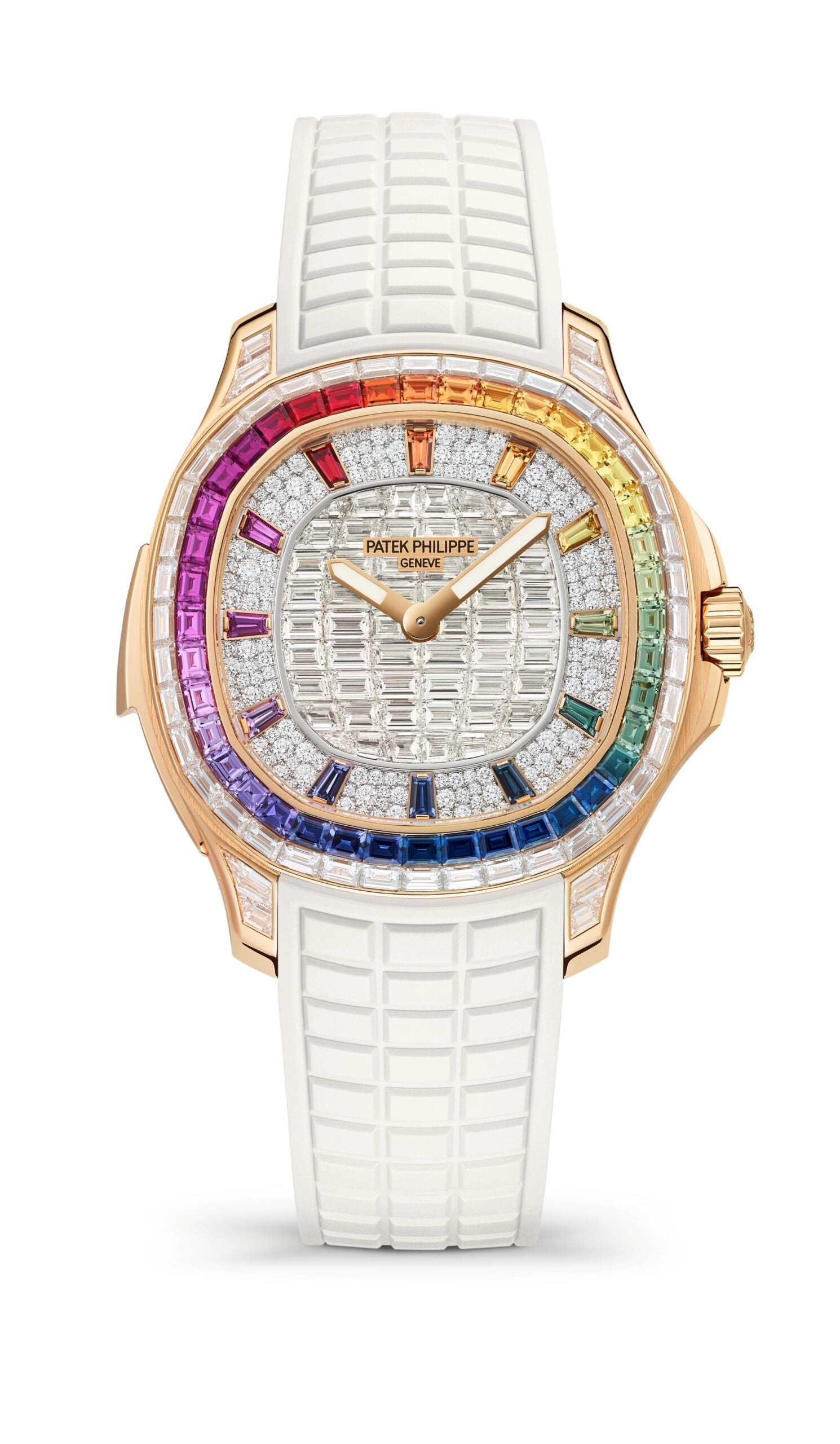 Patek Philippe Aquanaut Luce Rainbow Minute Repeater Haute Joaillerie