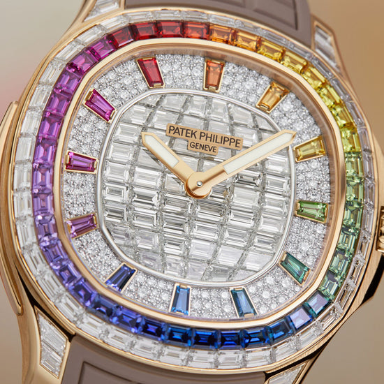Patek Philippe Aquanaut Luce Rainbow Minute Repeater Haute Joaillerie