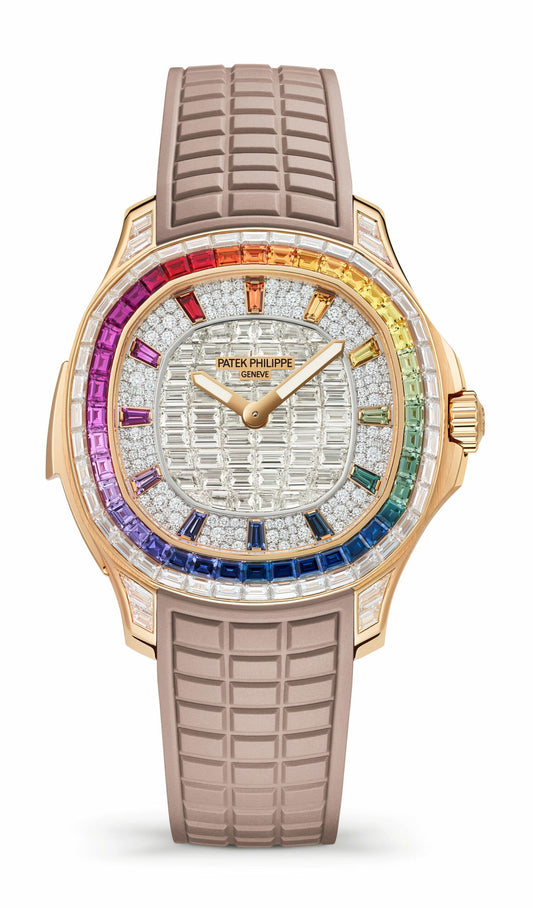 Patek Philippe Aquanaut Luce Rainbow Minute Repeater Haute Joaillerie