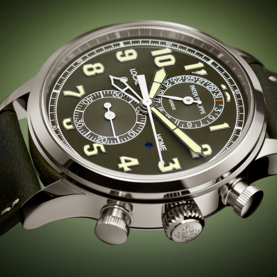 Patek Philippe Calatrava Pilot Travel Time Chronograph