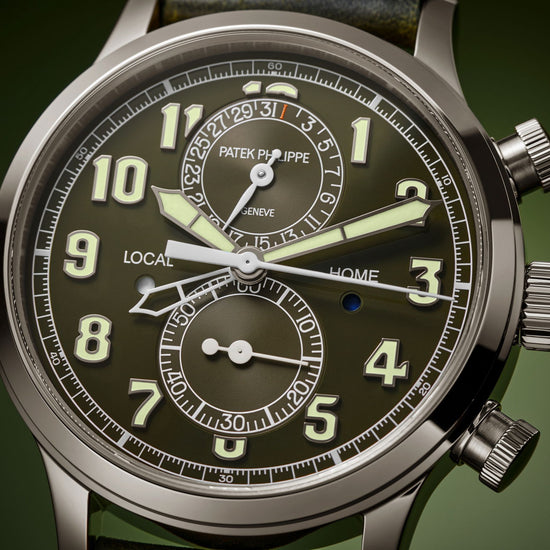 Patek Philippe Calatrava Pilot Travel Time Chronograph