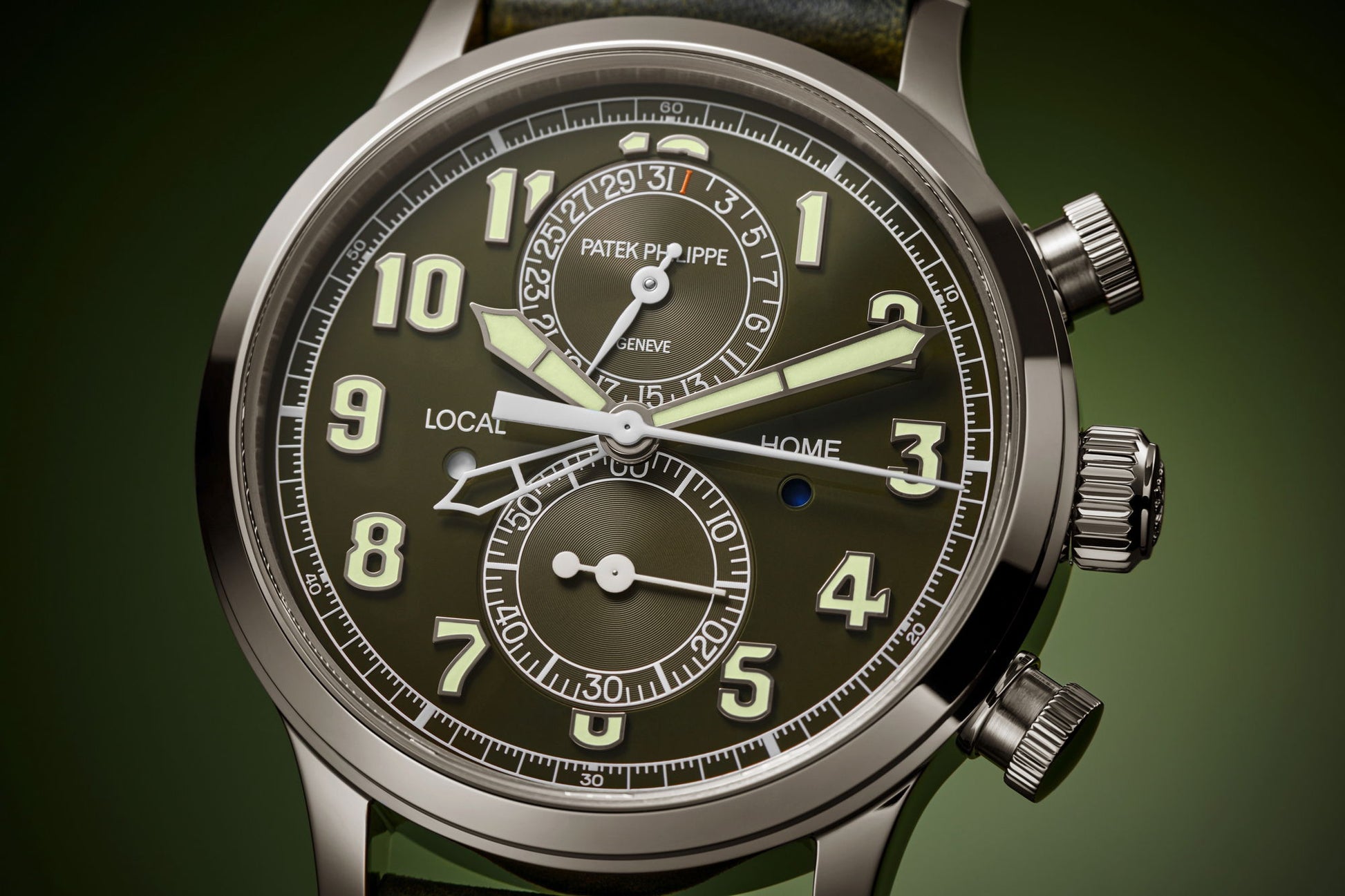 Patek Philippe Calatrava Pilot Travel Time Chronograph