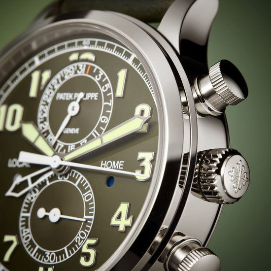 Patek Philippe Calatrava Pilot Travel Time Chronograph