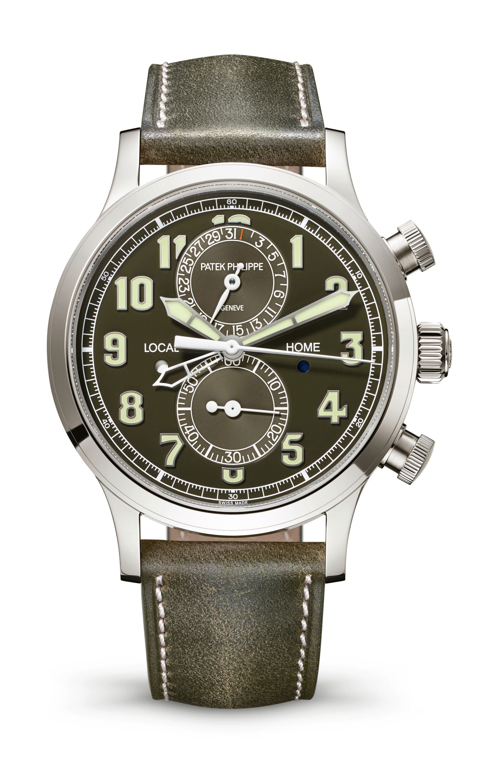 Patek Philippe Calatrava Pilot Travel Time Chronograph