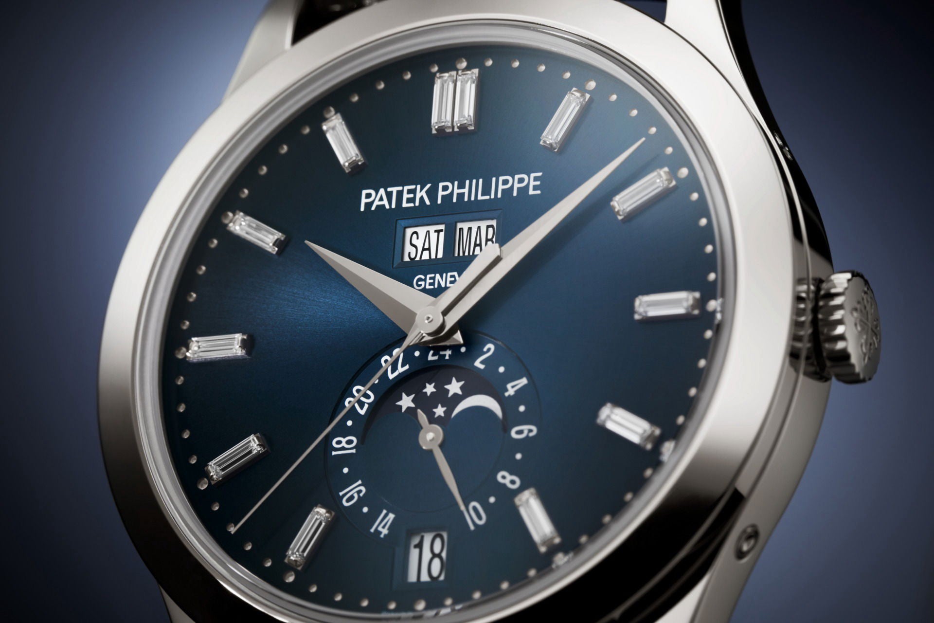 Patek Philippe Complications Annual Calendar Moon Phases