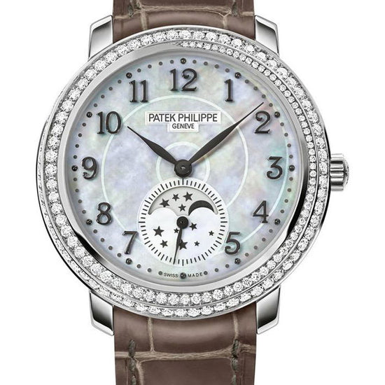 Patek Philippe Complications Diamond Ribbon Joaillerie, Moon Phases