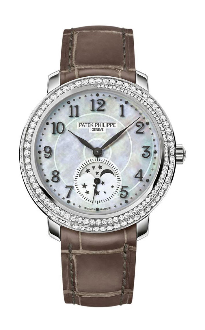 Patek Philippe Complications Diamond Ribbon Joaillerie, Moon Phases